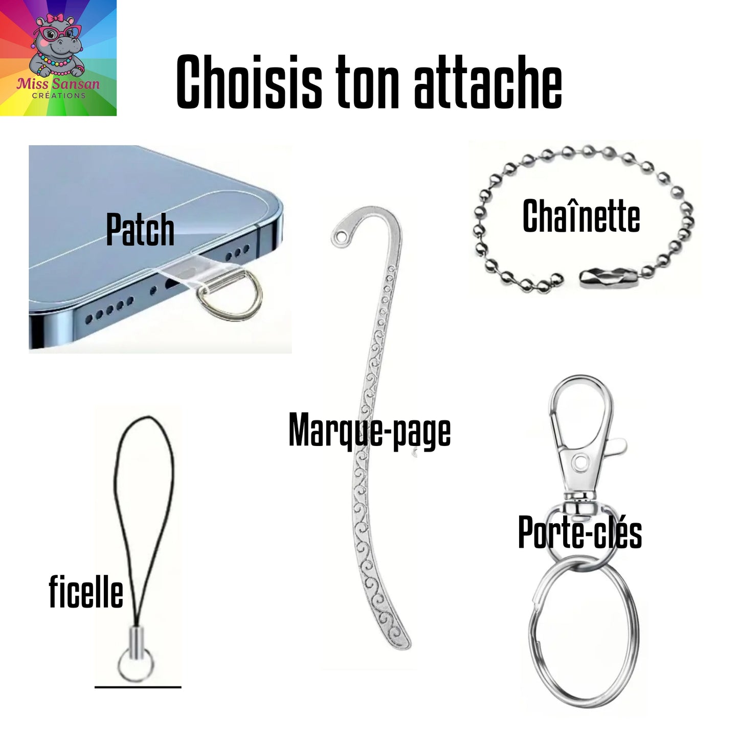 Breloque Axolotl Rose