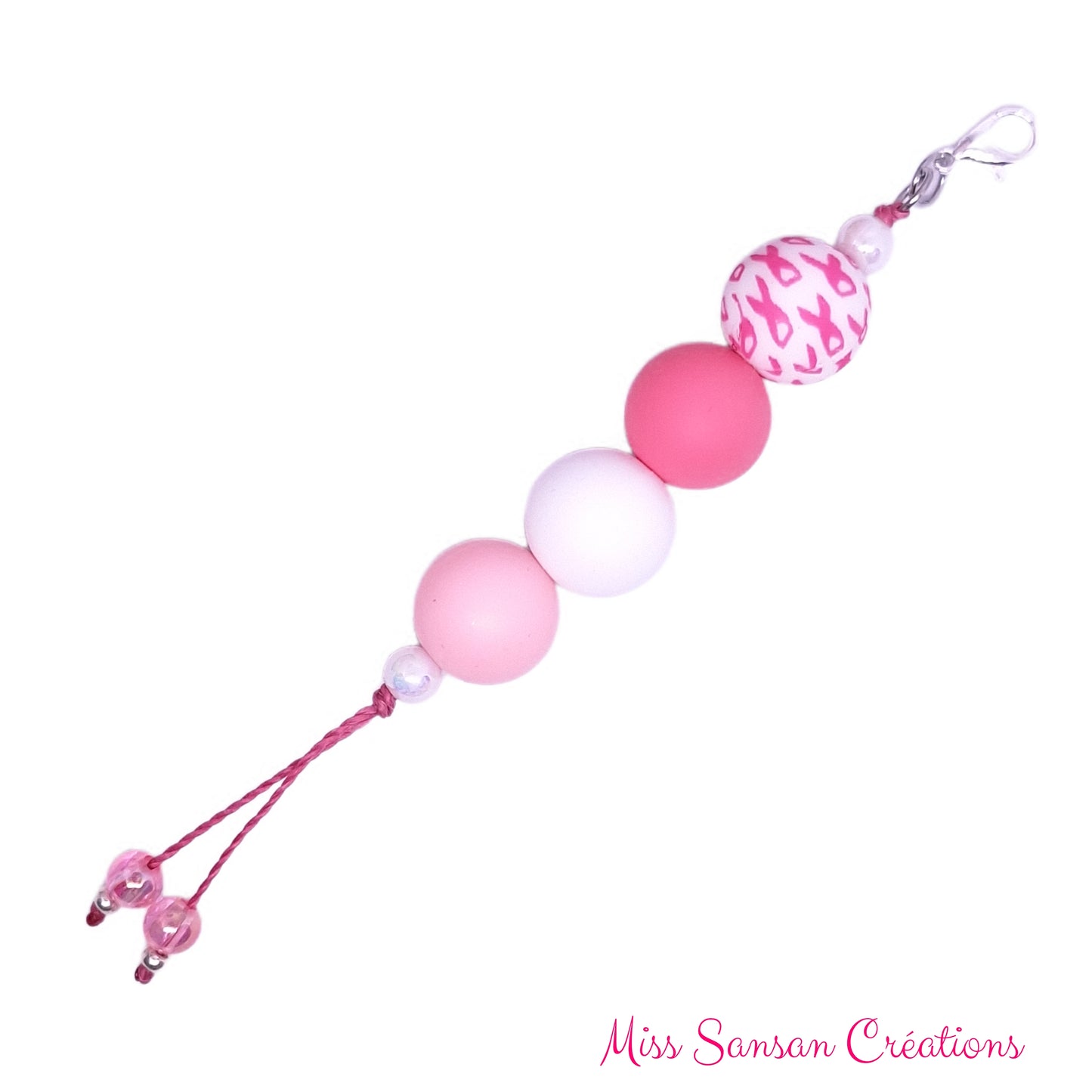 Breloque Octobre Rose