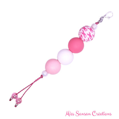 Breloque Octobre Rose