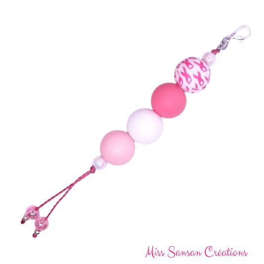 Breloque Octobre Rose