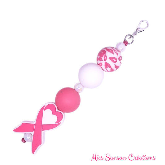 Breloque Octobre Rose