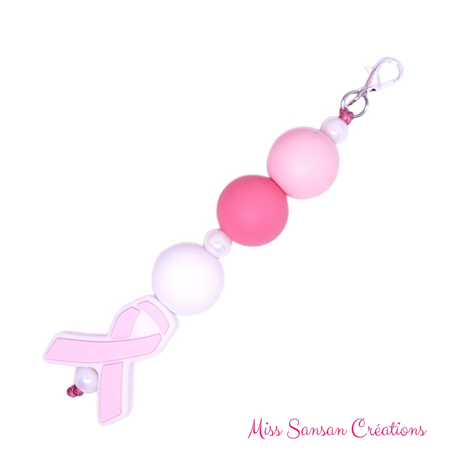 Breloque Octobre Rose