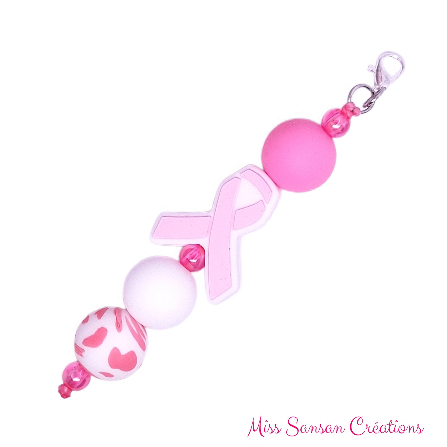 Breloque Octobre Rose