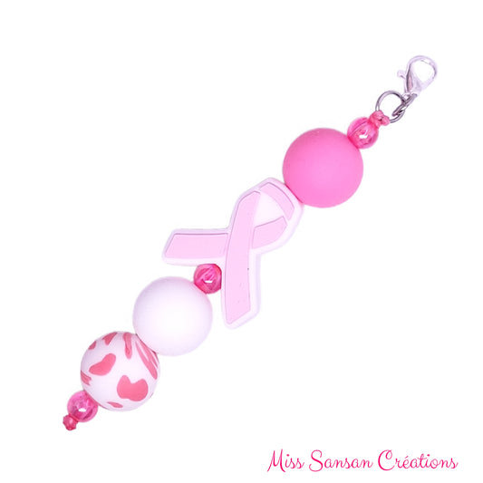 Breloque Octobre Rose