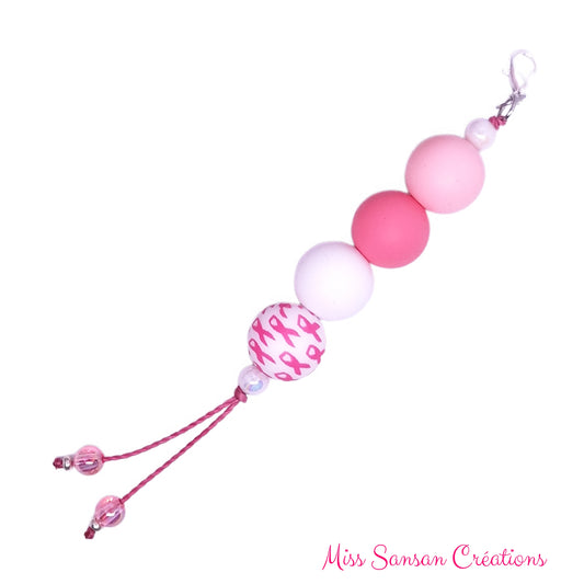 Breloque Octobre Rose