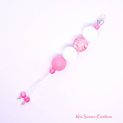 Breloque Lutins Roses