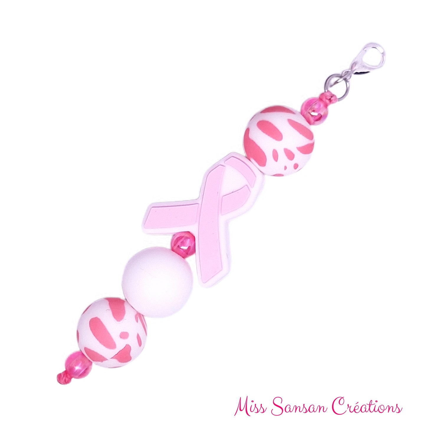 Breloque Octobre Rose