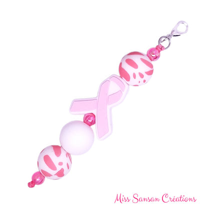 Breloque Octobre Rose