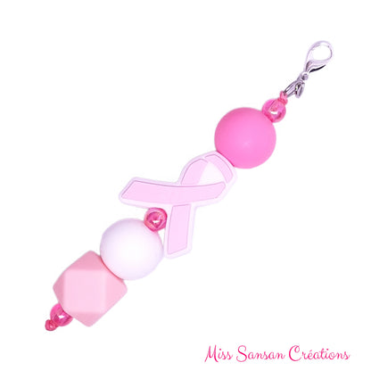 Breloque Octobre Rose