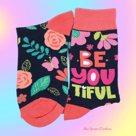 Chaussettes Fleuries
