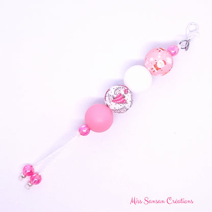 Breloque Lutins Roses