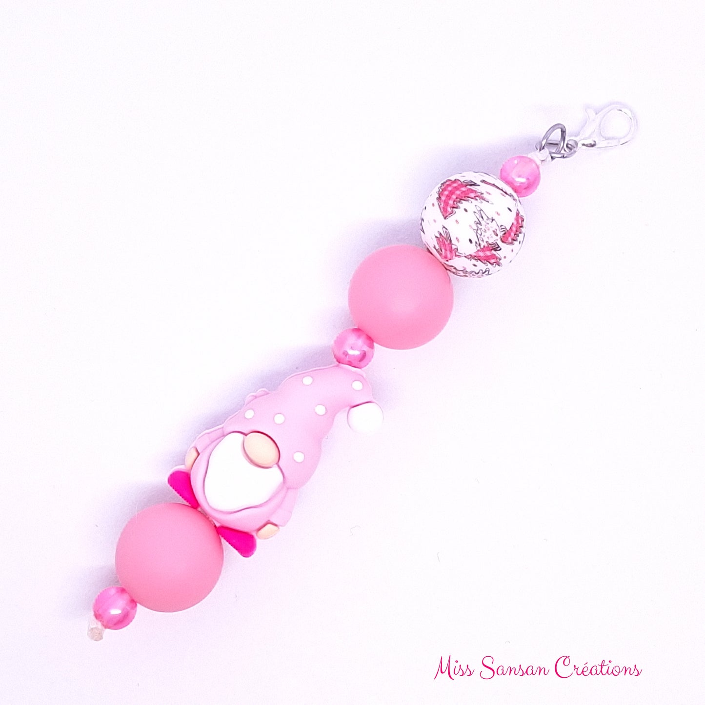 Breloque Lutins Roses