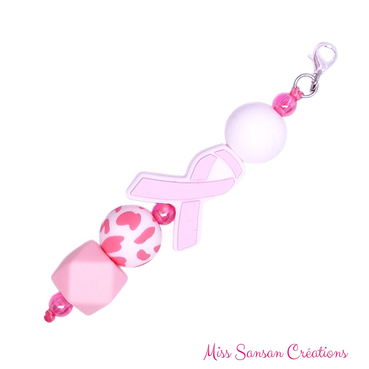 Breloque Octobre Rose