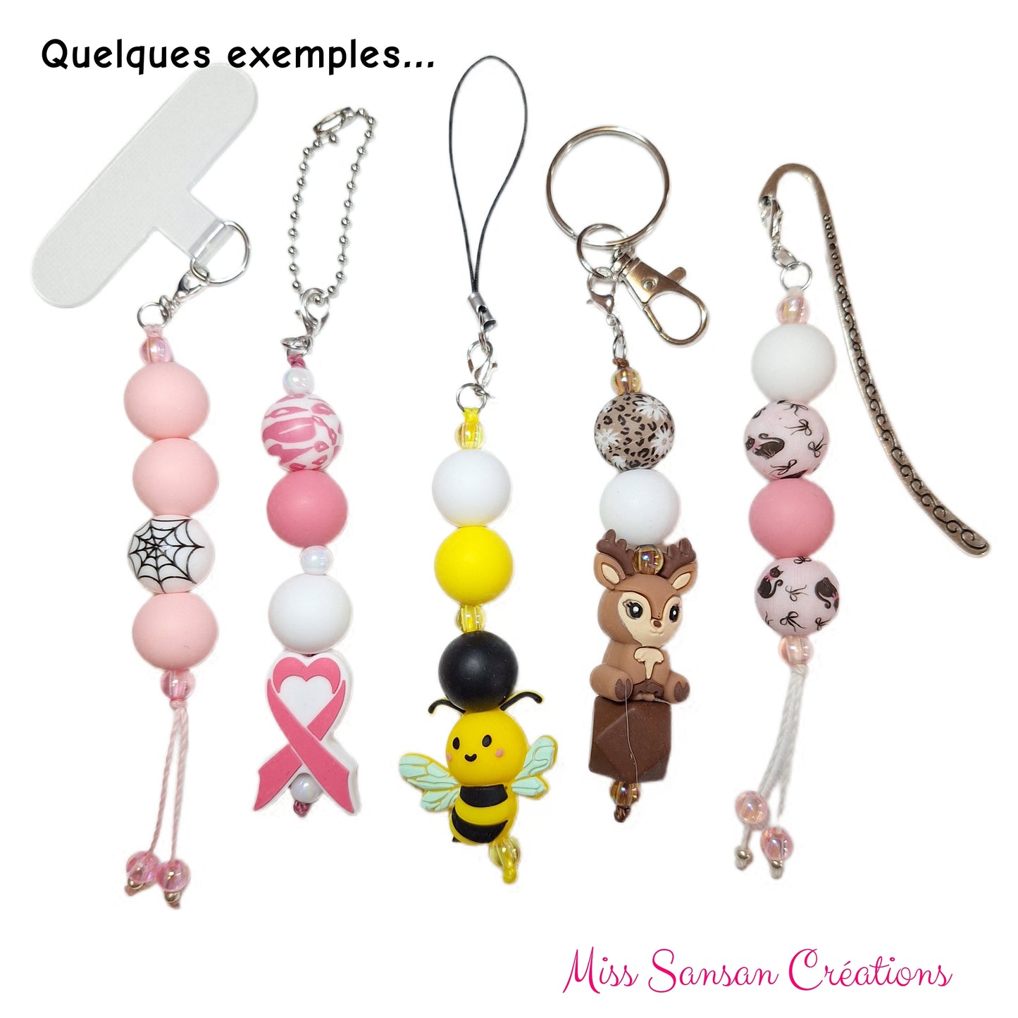 Breloque Octobre Rose