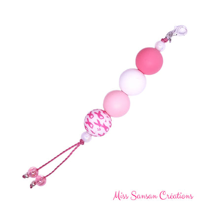 Breloque Octobre Rose