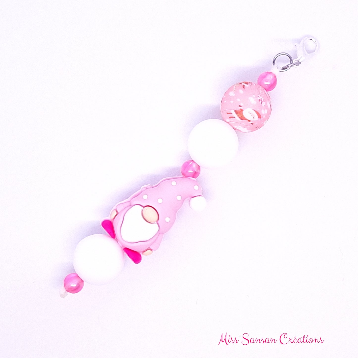 Breloque Lutins Roses