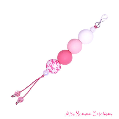 Breloque Octobre Rose